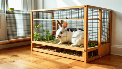 découvrez comment fabriquer votre propre cage à lapin d'intérieur pour offrir à votre petit compagnon un espace de vie confortable avec nos instructions étape par étape.