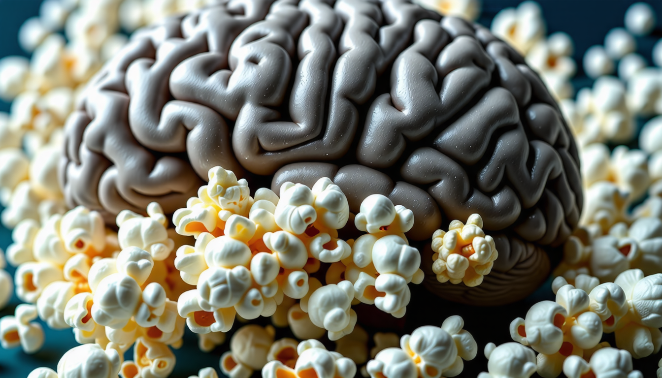 découvrez le phénomène du cerveau popcorn et apprenez à reconnaître ses symptômes - tout ce que vous devez savoir sur ce trouble fascinant.
