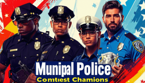 découvrez qui remportera le prestigieux titre de champion du concours de la police municipale, surpassement et compétition au rendez-vous !