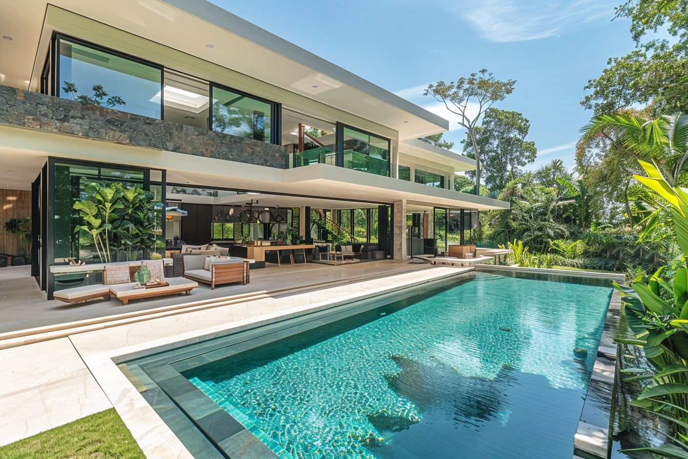 Choisissez une villa avec piscine pour des moments de détente inoubliables.