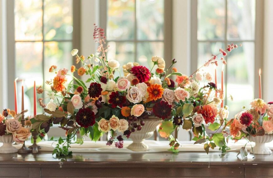 Comment créer la composition florale automnale parfaite pour impressionner vos invités ?